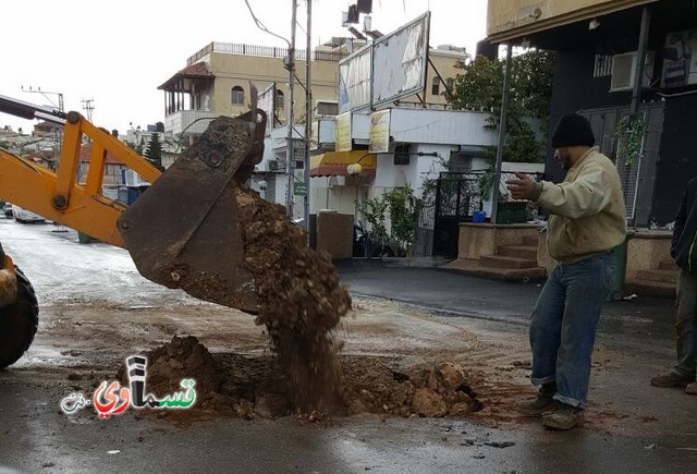   كفرقاسم: طواقم الطوارئ من ينابيع المثلث تستعد لاستقبال العاصفة وتعمل ليلا في شوارع البلدة للأشراف وصيانة شبكات الصرف